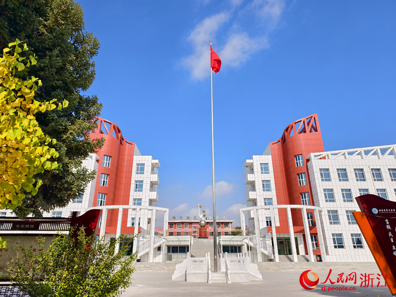 甘肃省皋兰县第一中学。人民网记者 康梦琦摄