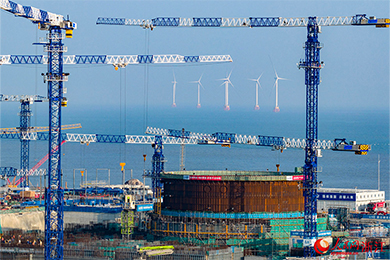 浙江象山：金七门核电建设稳步推进