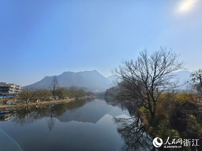 佛堂镇钟村风景。人民网记者 康梦琦摄