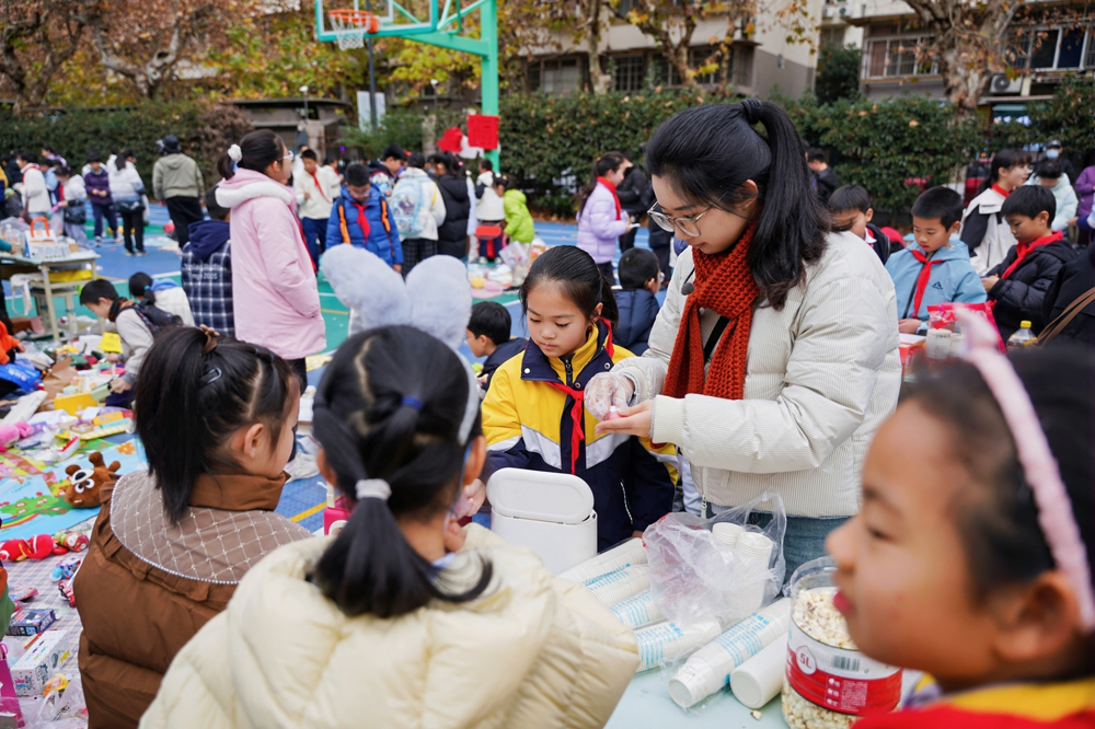 活動現場。杭州市天長小學供圖