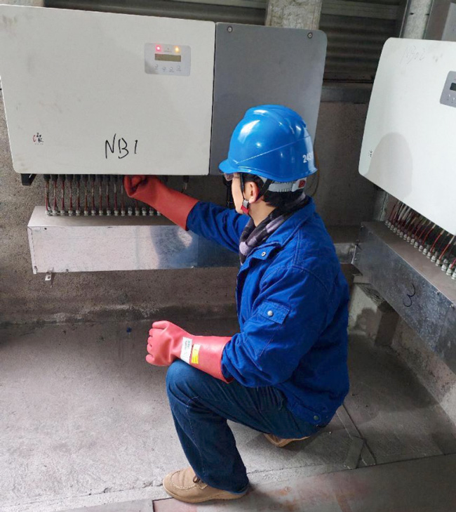 演練現場。杭州龍源電力有限公司供圖