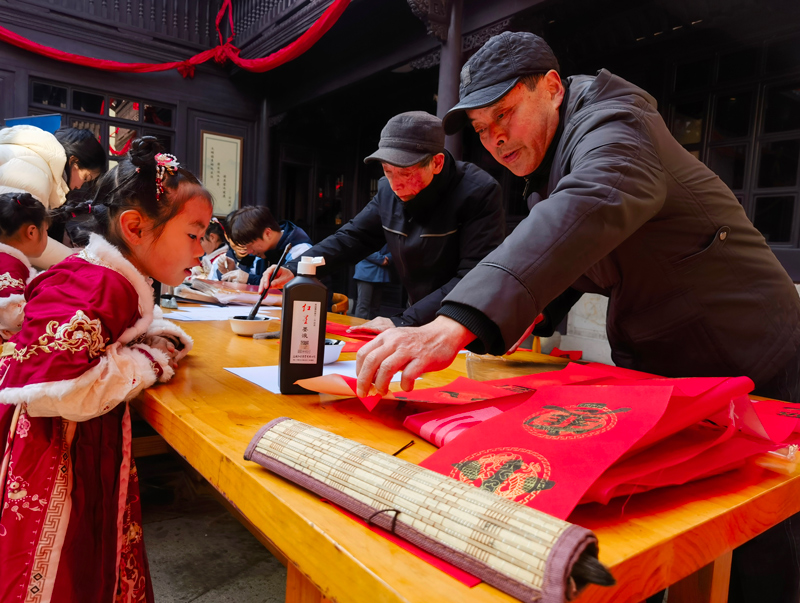 活动现场。招宝山街道供图