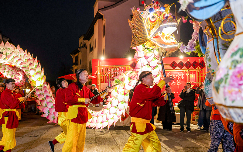 民俗表演。安吉县委宣传部供图