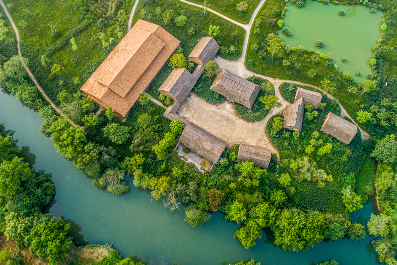 良渚古城遺址公園。余杭區委宣傳部供圖