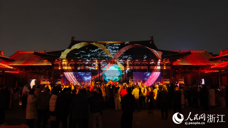 《德寿夜宴》现场。人民网 刘欣蔚摄