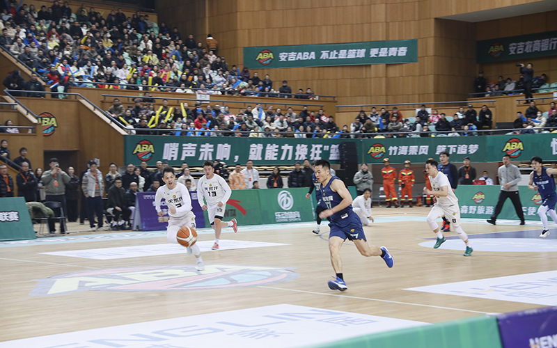 安吉ABA聯賽賽場。安吉縣委宣傳部供圖