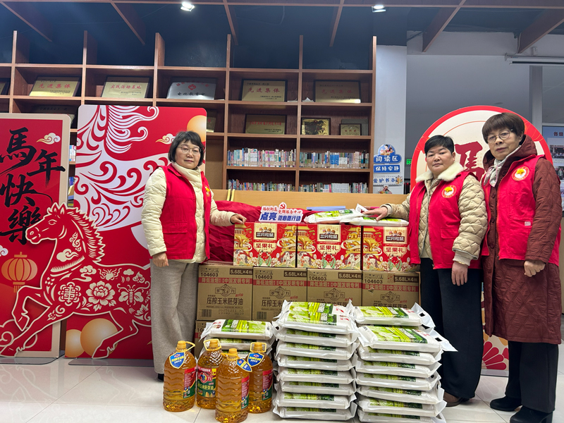 駱駝街道黨群服務中心開展“馬上圓心願”活動。駱駝街道供圖