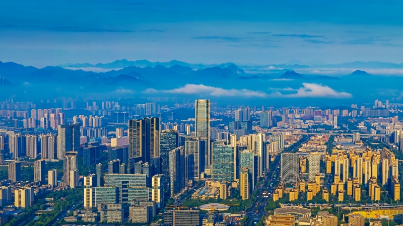 余杭大景。余杭区委宣传部供图