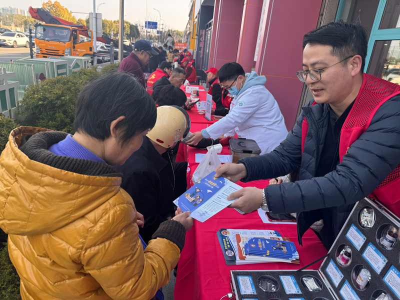 活动现场。庄市街道供图