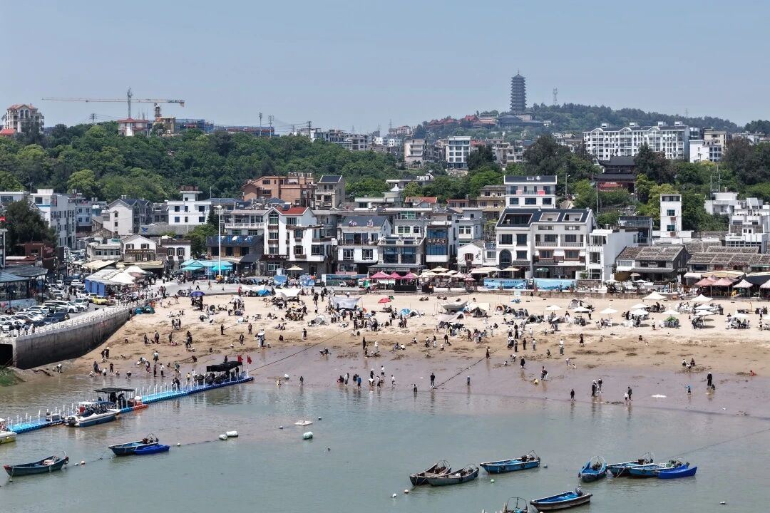“五一”假期，洞头迎来旅游高峰。洞头区委宣传部供图