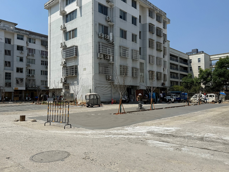 渎浦小区改造提升。苍南县精神文明建设指导中心供图