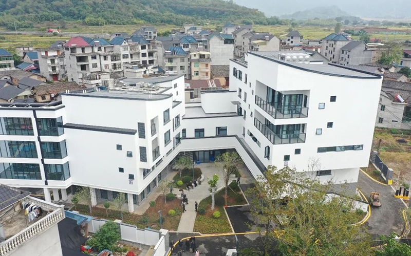 岗下村康居养老服务中心。雷张斌摄