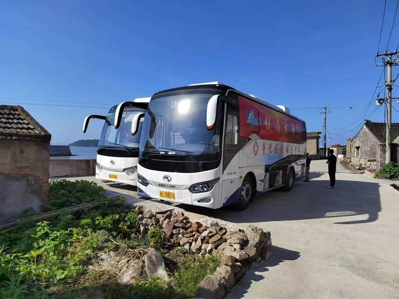 巡回医疗车。浙江移动供图