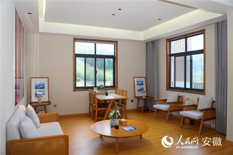 “一宅两院”的客房。人民网记者 陈若天摄