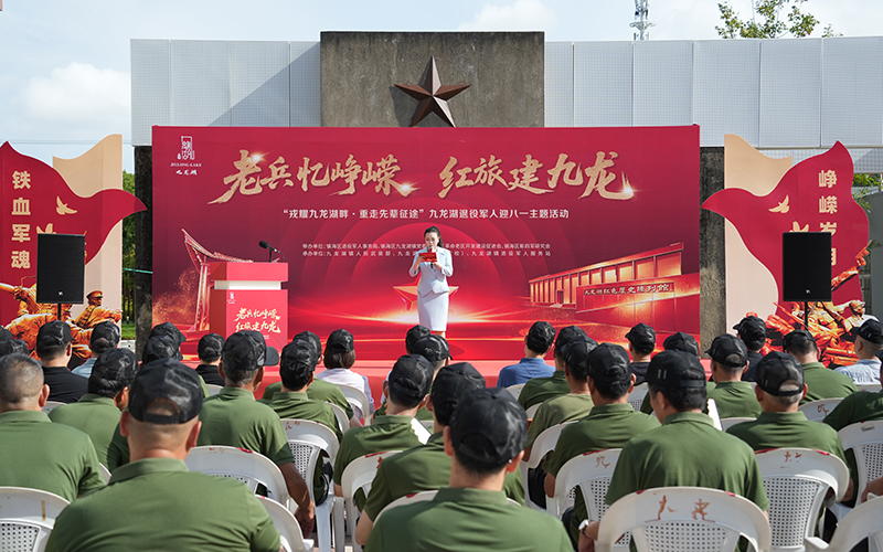 活动现场。九龙湖镇供图