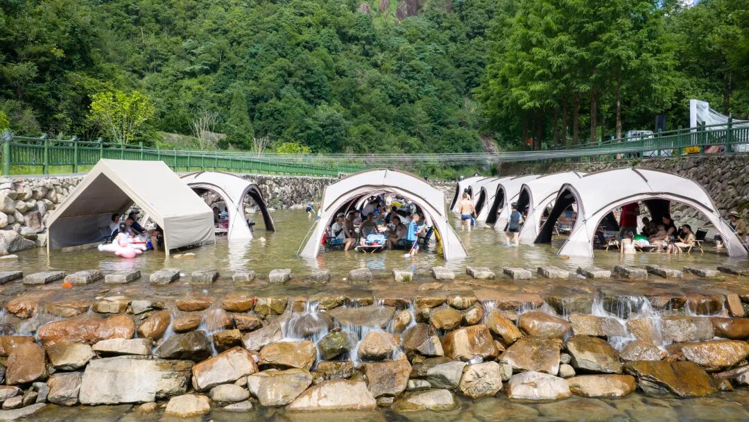 九门寨露营。丽水文广旅体局供图