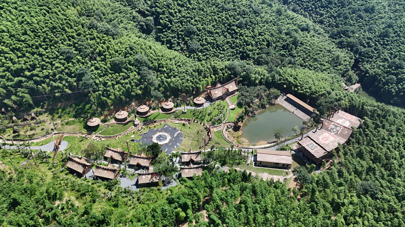 山海九龙源。九龙湖镇供图