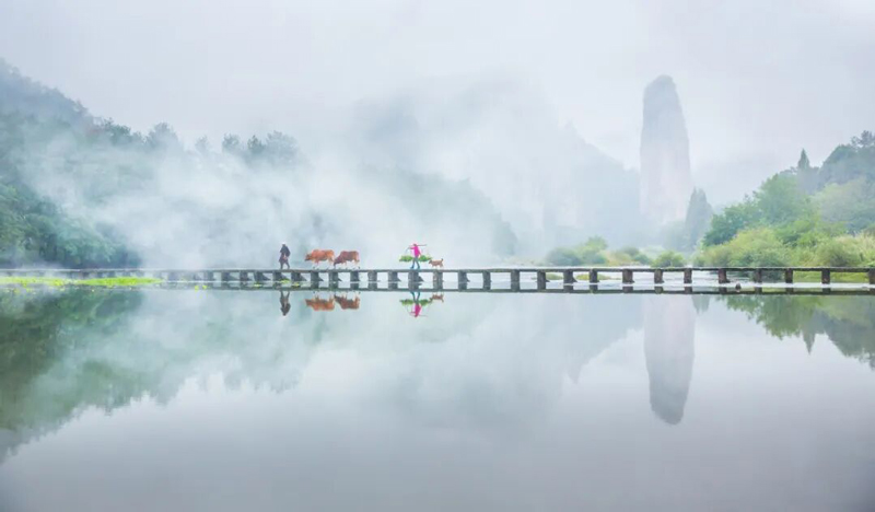 缙云县仙都景区。丽水文广旅体局供图