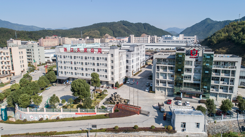 久灵笔刷厂全景。浙江久灵笔刷有限公司提供