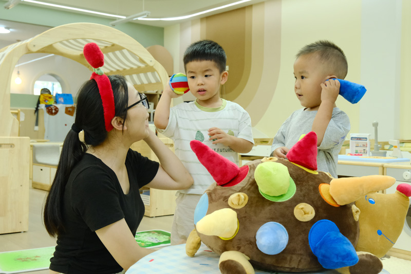镇海宝山幼儿园。招宝山街道供图