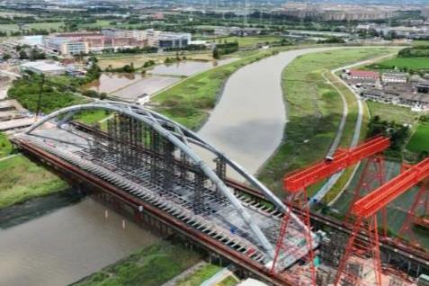 奉化⇌海曙,这座跨江大桥迎关键建设节点