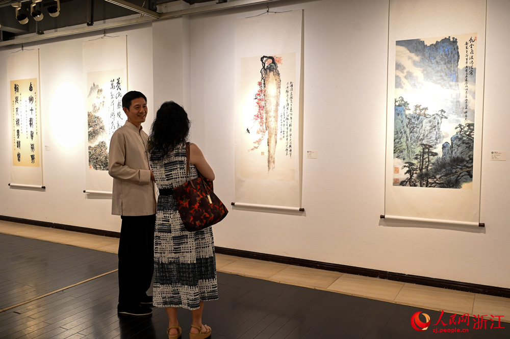 展览现场。人民网记者 叶宾得摄