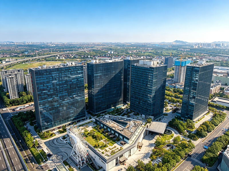 中国（良渚）数字文化社区。良渚新城管委会供图