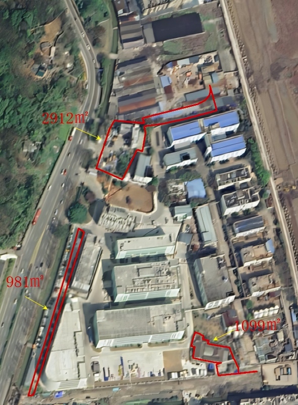 禾本科技零星用地利用示意图。温州市资规局供图