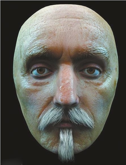 3D技术还原出莎士比亚面容 满脸皱纹眼神空洞