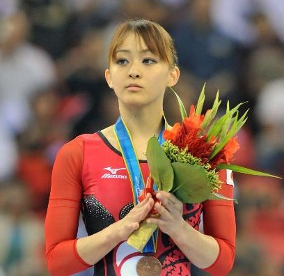 一双明亮的大眼睛令田中理惠成为日本体操