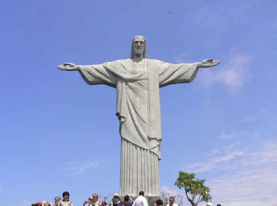 巴西的标志,世界最有名的巨型雕塑之一
