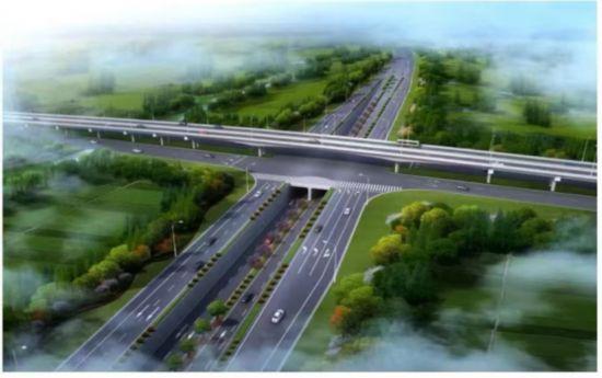 S315三门至龙游公路婺城330国道至龙游界改建工程效果图。