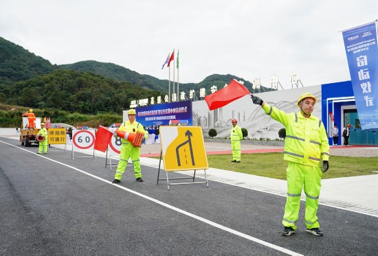 实训演练现场 浙交建设供图