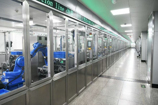 浙江移動在野馬電池打造全國干電池行業首個5G LAN專網。浙江移動供圖
