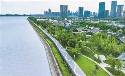 将健康元素融入绿道建设。市卫生健康委爱卫健康处供图