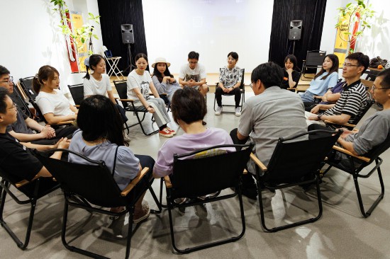 青年沙龍。UU青年集盒供圖