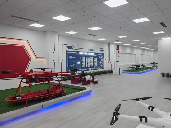 翔龍航空展廳。翔龍航空供圖