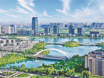 东湖防洪调蓄湖配套工程。杭州市建委供图